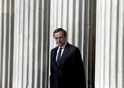 El primer ministro griego, Andonis Samarás. / Alkis Konstantinidis (Efe)