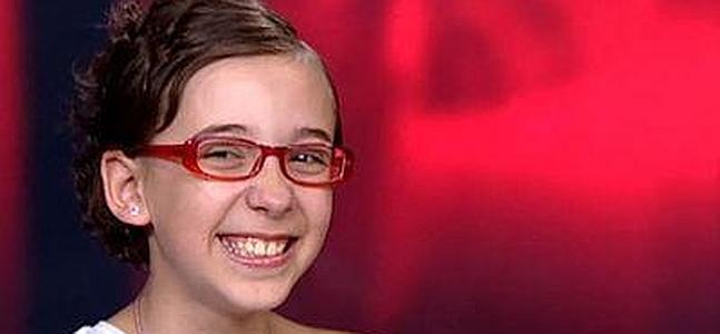 Iraila La Torre, concursante de 'La Voz Kids'. / Mediaset España