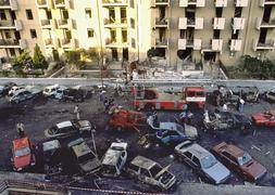 Lugar donde estalló la bomba que mató al juez Borsellino. / Foto: Archivo