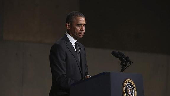 Barack Obama, durante un discurso 