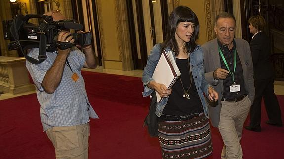 La alcaldesa de Santa Coloma de Gramenet (Barcelona) y diputada del PSC, Núria Parlón. 