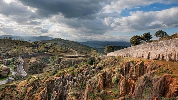 Vista del parque de Cabárceno.