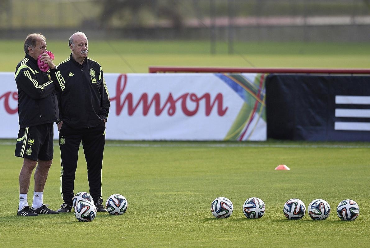 Del BOsque y Toni Grande. 