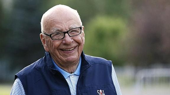 El magnate de los medios de comunicación Rupert Murdoch