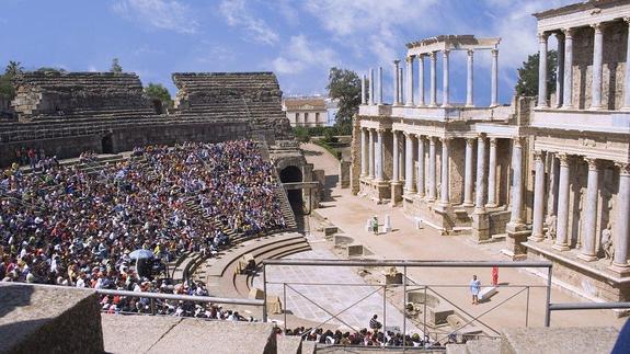 Teatro romano de Mérida.