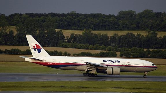 Imagen de un avión de la compañía Malasyan Airlines 