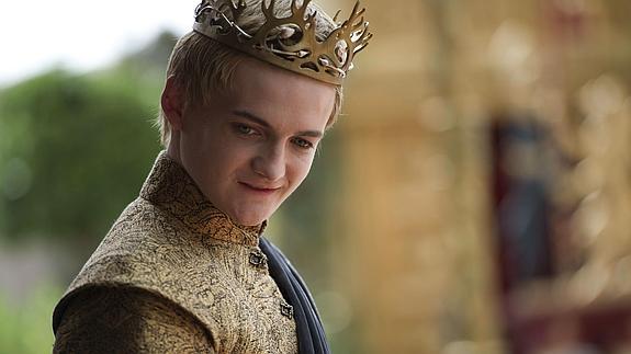 Jack Gleeson, actor irlandés, en el papel de Joffrey Baratheon en una escena de la serie de televisión Juego de Tronos