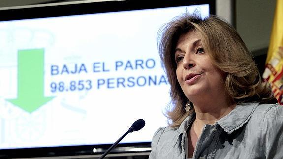 La secretaria de Estado de Empleo, Engracia Hidalgo.