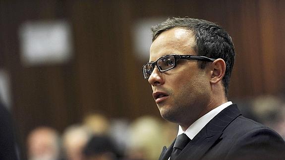 Pistorius, durante el juicio por el asesinato de su pareja. 