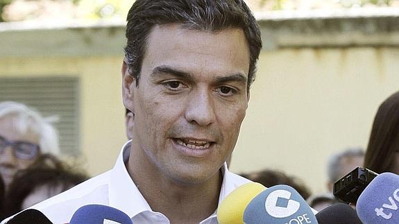 Pedro Sánchez. 