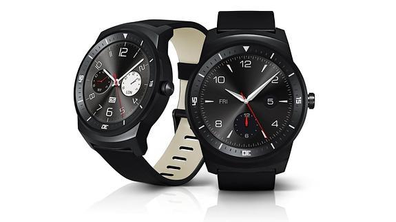 El LG G Watch R.