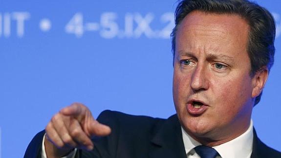 El primer ministro de Reino Unido, David Cameron. 