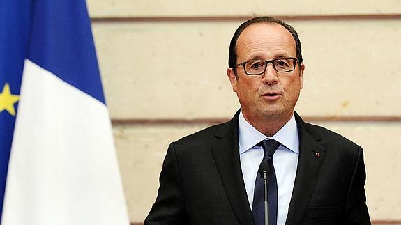 El presidente francés, Francois Hollande. 