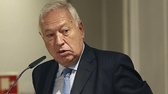 El ministro de Asuntos Exteriores, José Manuel García-Margallo.