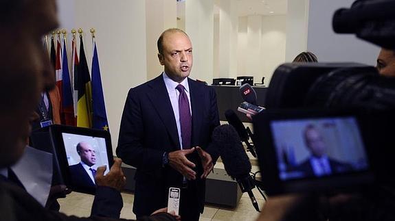 El ministro italiano del Interior, Angelino Alfano 