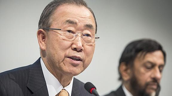 El secretario general de Naciones Unidas, Ban Ki Moon