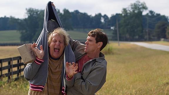Jim Carrey y Jeff Daniels son 'Dos tontos todavía más tontos'