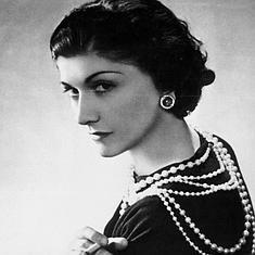 La diseñadora Coco Chanel. 