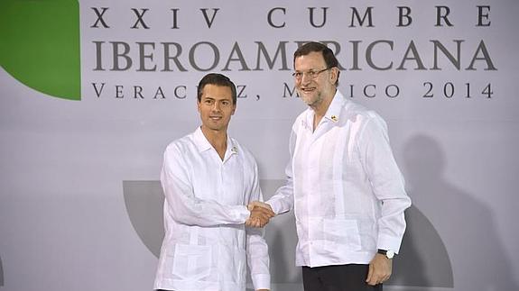 Peña Nieto y Rajoy. 