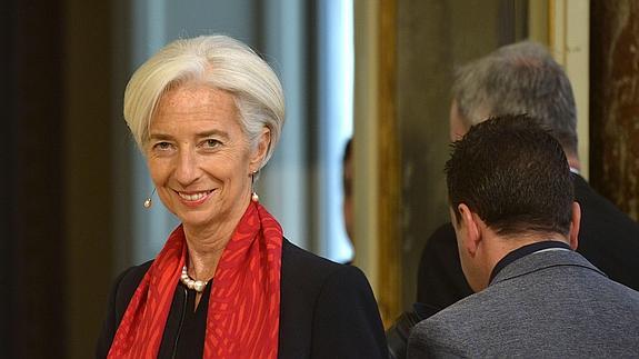 Christine Lagarde, directora del FMI. 