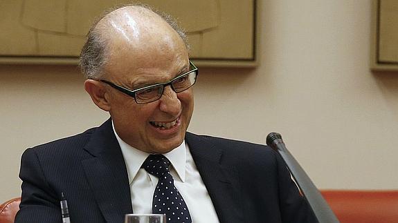 El ministro de Hacienda y Administraciones Públicas, Cristóbal Montoro. 