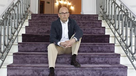 El escritor bilbaíno Gonzalo Garrido.