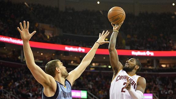 Marc Gasol, durante el partido. 