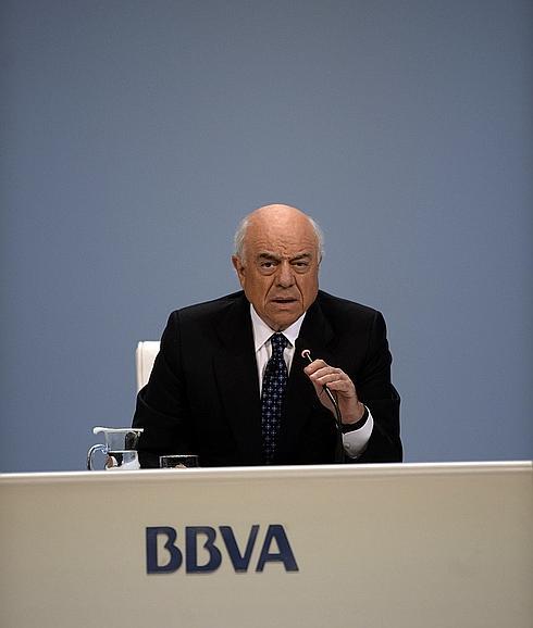 Francisco González, presidente del BBVA. 