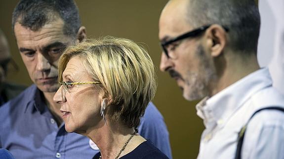 Rosa Díez, en un encuento de UPyD 