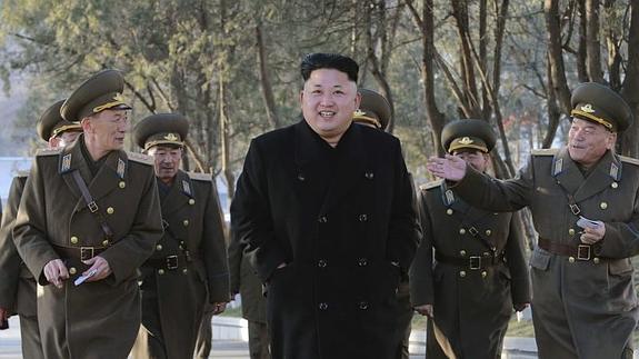 Kim Jong-un, máximo mandatario de Corea del Norte. 