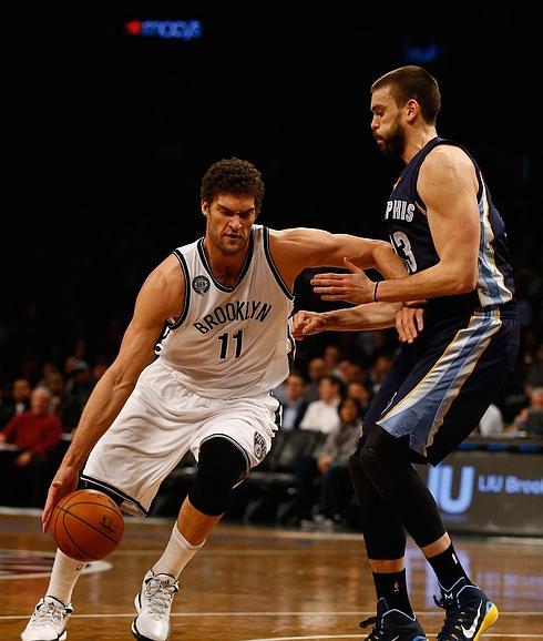 Marc Gasol, durante el partido. 