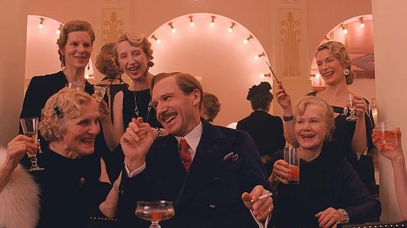 Ralph Fiennes, en 'El gran hotel Budapest'.