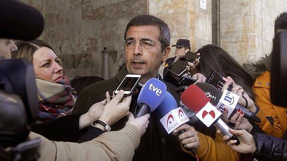 Fermín Guerrero, letrado de Raquel Gago.