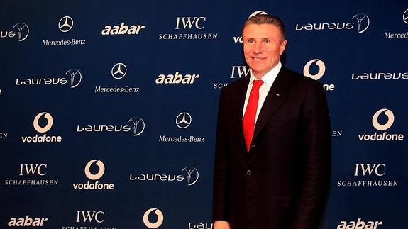 Sergei Bubka, en los premios Laureus. 