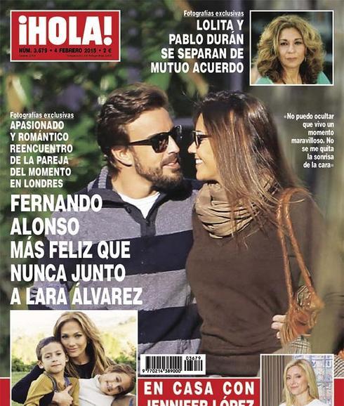 Portada de la revista ¡Hola!