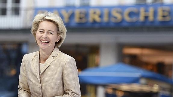 La ministra de Defensa alemana, Ursula von der Leyen. 