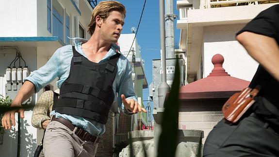 Chris Hemsworth, en 'Blackhat: Amenaza en la Red'. 