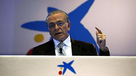 El presidente de CaixaBank, Isidre Fainé. 