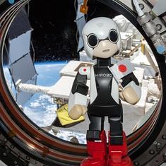 El robot astronauta Kirobo.