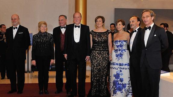 El rey Juan Carlos I, en Washington. 