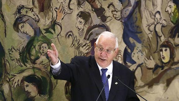 El presidente del Estado de Israel, Reuven Rivlin. 