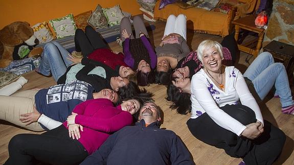 Taller de risoterapia.