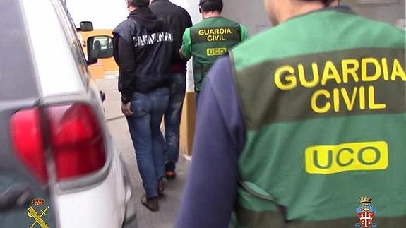 Imagen de la detención. 