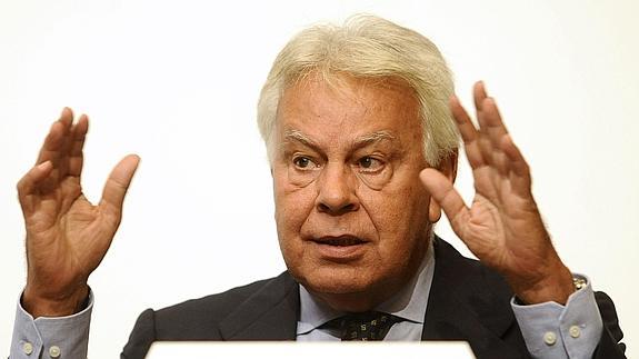 El expresidente del Gobierno Felipe González.