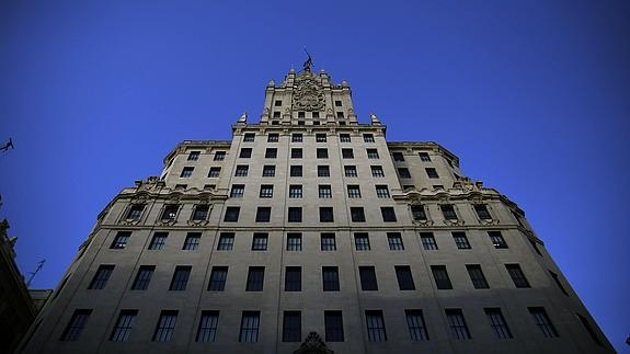 La sede de Telefónica en Madrid.