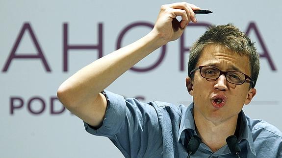 El secretario de Política y responsable de la Campaña de Podemos, Iñigo Errejón.