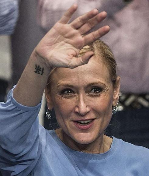 La candidata del PP a la Presidencia de la Comunidad de Madrid, Cristina Cifuentes.