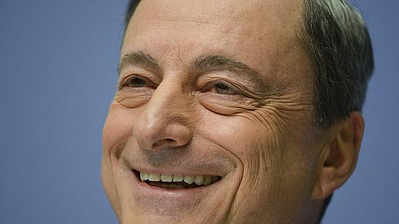 Mario Draghi, presidente del Banco Central Europeo.