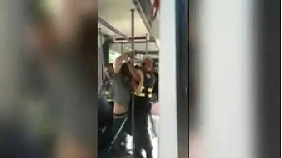 Agresión de dos agentes de seguridad en el metro de Valencia
