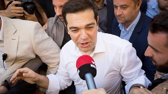 El primer ministro heleno, Alexis Tsipras.